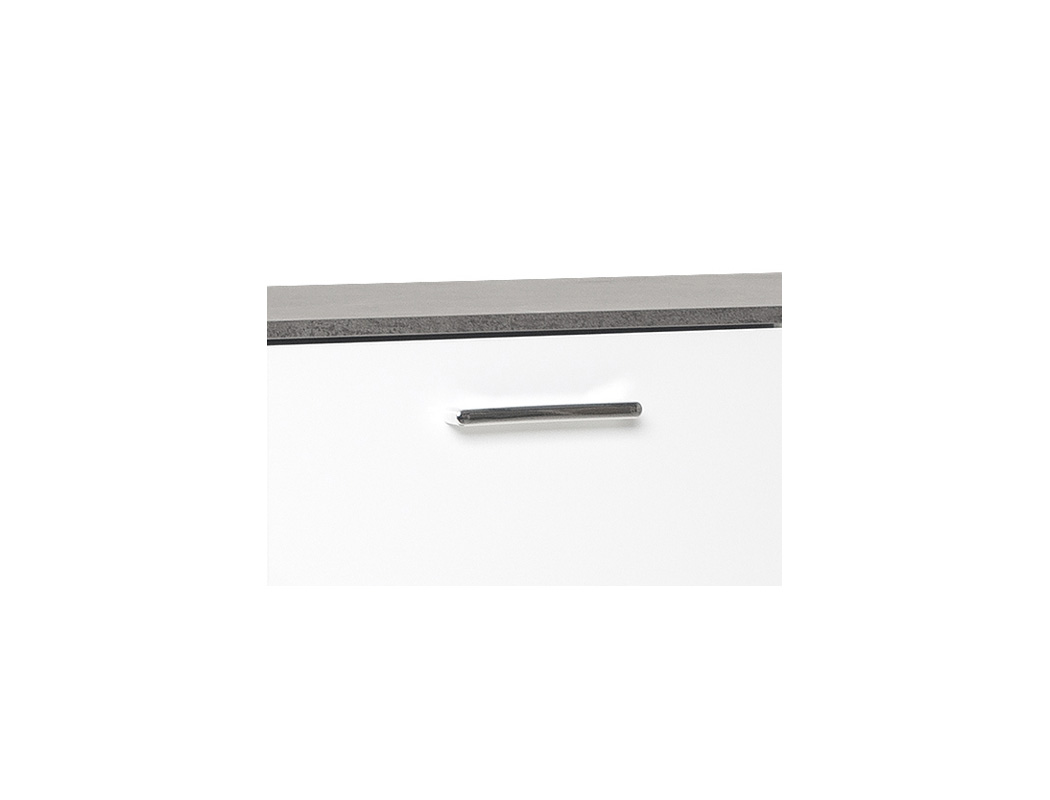 Kommode Mayfield 3 Hochglanz weiß 160x84x40 cm Sideboard