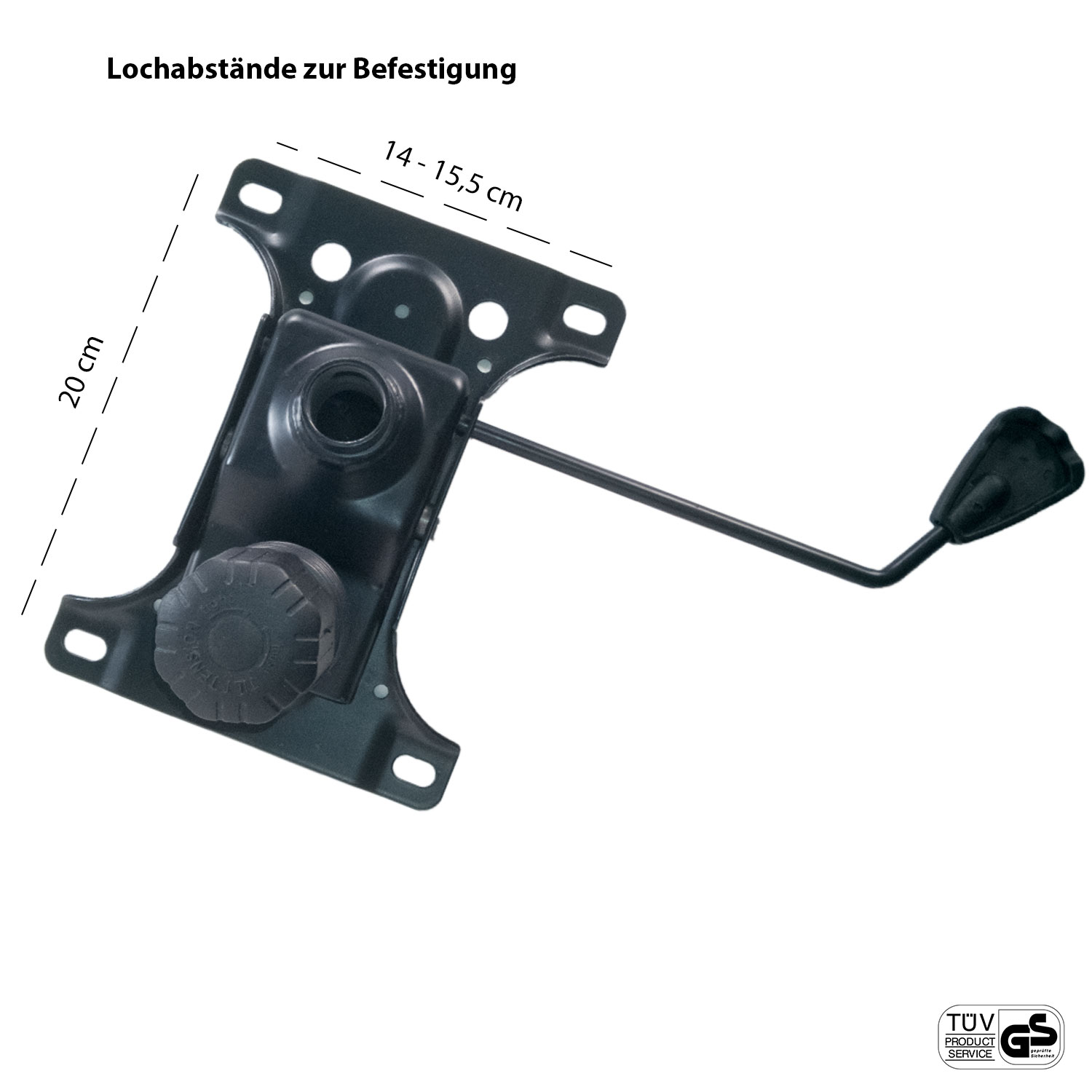 Sitzmechanik Tilt-A Bodenplatte für Bürostuhl Drehstuhl für alle