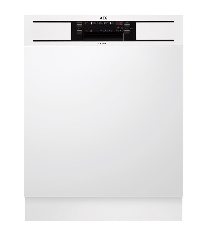 Geschirrspüler GS60AIW, 60 cm, integrierbar, Blende Weiss, 15 Massgedecke, 5 Programme, A++