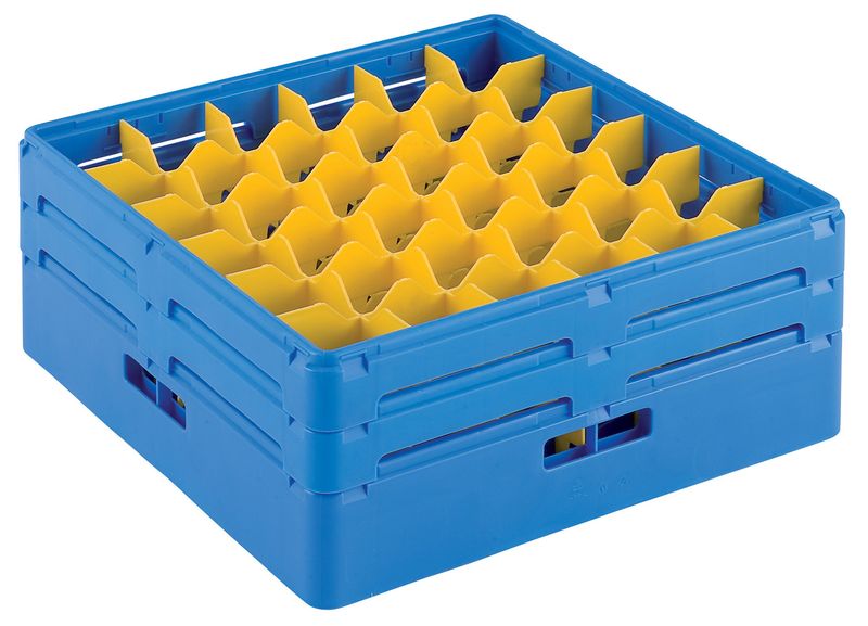 Electrolux Professional WTAC75 Korb (Kunststoff, blau) für Gläser mit Facheinteilungen Fassungsvermögen: 36 Gläser, H=170 mm, D=70 mm Electrolux Professional WTAC75 Korb (Kunststoff, blau) für Gläser mit Facheinteilungen Fassungsvermögen: 36 Gläser, H=170 mm, D=70 mm