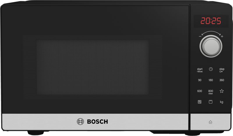Bosch Serie | 2, Freistehende Mikrowelle, 44 x 26 cm, Edelstahl, FEL023MS2C, ID FEL023MS2C