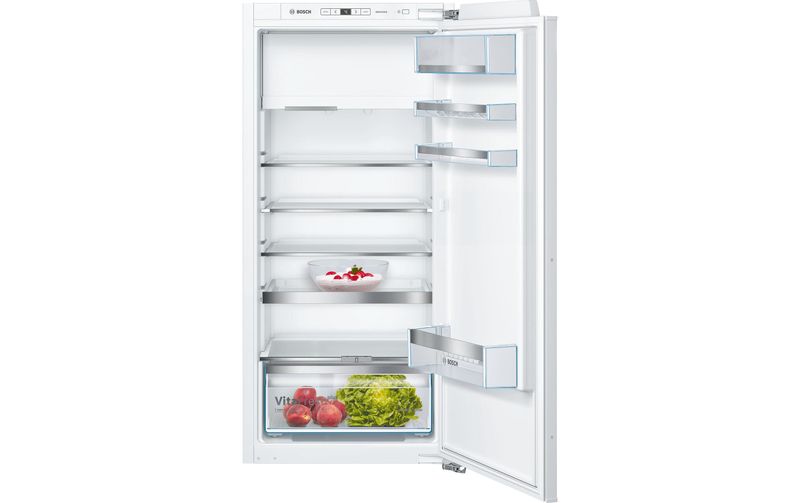 Bosch Serie | 6, Einbau-Kühlschrank mit Gefrierfach, 122.5 x 56 cm, Flachscharnier mit Softeinzug, KIL42ADF0H, ID KIL42ADF0H