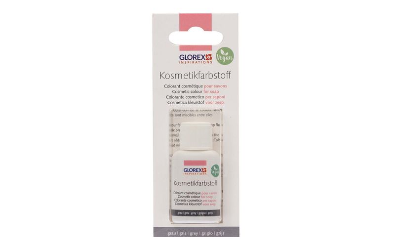 Glorex Kosmetikfarbstoff 20 ml, Grau