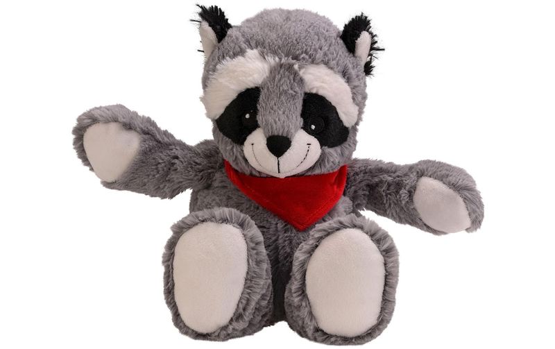 LCEDHZOC Plüschtier Gartenhaustier - Weicher Waschbär Stofftier 28cm Für Kinder