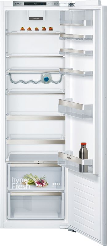 Siemens iQ500, Einbau-Kühlschrank, 177.5 x 56 cm, Flachscharnier mit Softeinzug, KI81RADE0