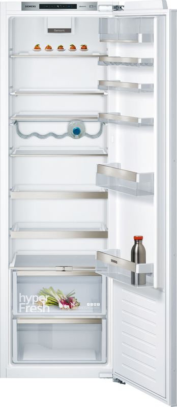 Siemens iQ500, Einbau-Kühlschrank, 177.5 x 56 cm, Flachscharnier mit Softeinzug, KI81REDE0