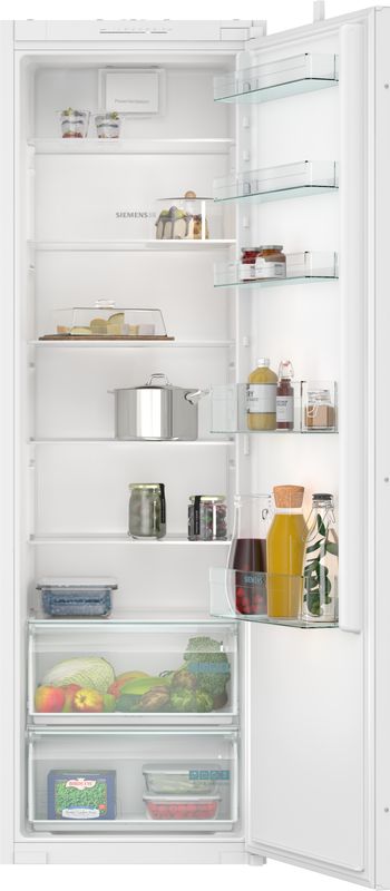 Siemens iQ100, Einbau-Kühlschrank, 177.5 x 56 cm, Schleppscharnier, KI81RNSE0