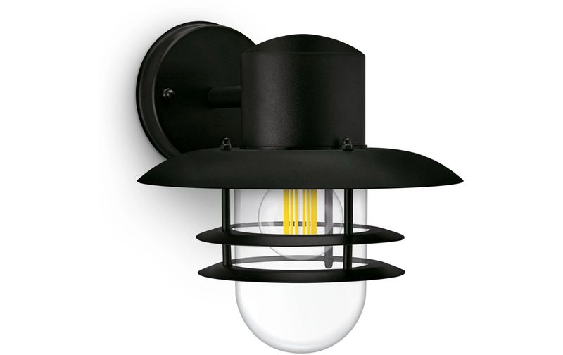 Philips Inyma Wandleuchte rund, max. 25W, exkl. LM, schwarz