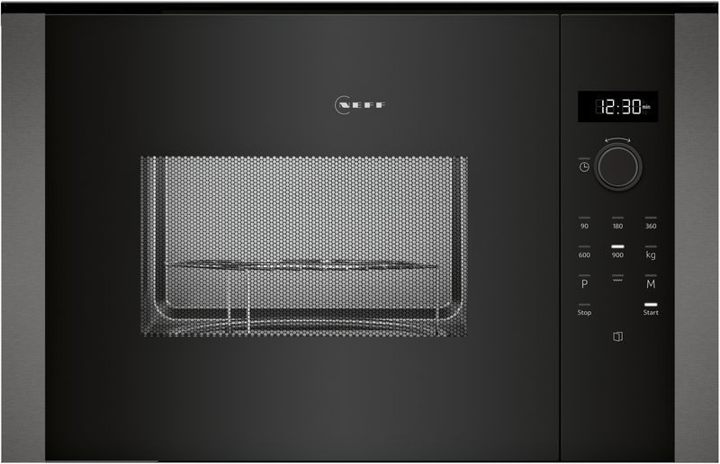 Neff N 50, Einbau Mikrowelle, 59 x 38 cm, Graphite-Grey, HLAGD53G0, ID HLAGD53G0