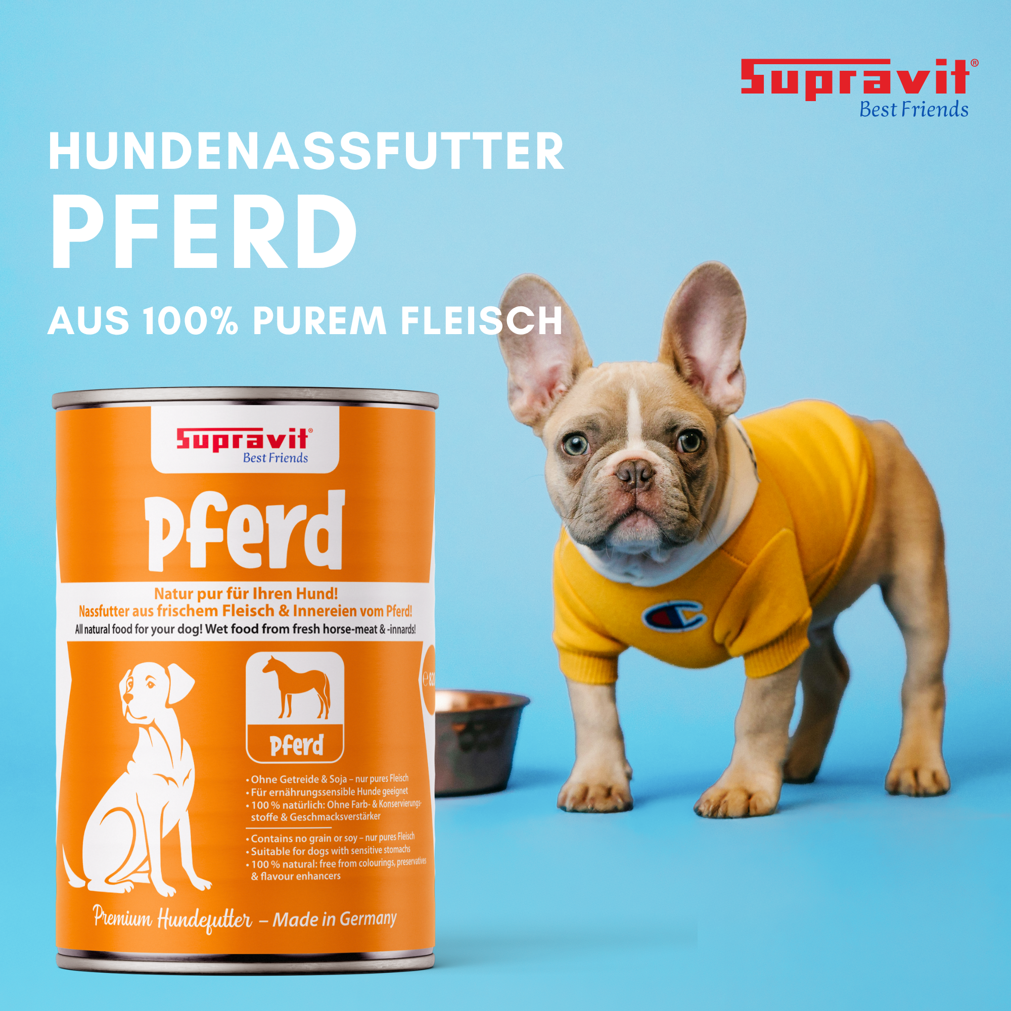Supravit Hundenassfutter 6 x 820g | Supravit