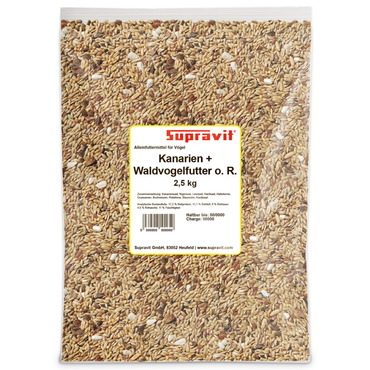 Supravit Kanarien + Waldvogelfutter o.R.