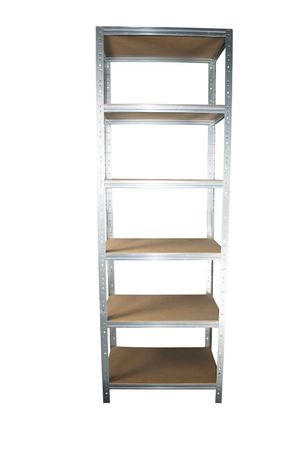 Basic Schwerlastregal 200x100x30cm in verzinkt 6 Böden Basic Schwerlastregal 200x100x30cm in verzinkt 6 Böden