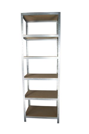 Basic Schwerlastregal 200x100x30cm in verzinkt 6 Böden Basic Schwerlastregal 200x100x30cm in verzinkt 6 Böden