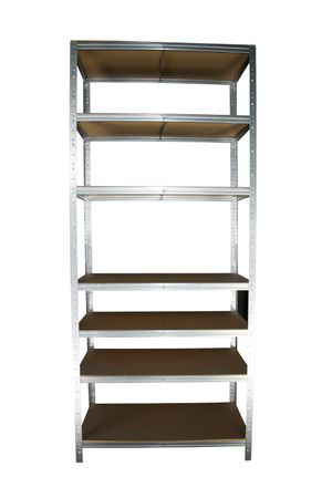 Basic Schwerlastregal 200x100x50cm in verzinkt 7 Böden Basic Schwerlastregal 200x100x50cm in verzinkt 7 Böden