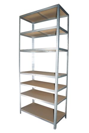 Basic Schwerlastregal 200x100x50cm in verzinkt 7 Böden Basic Schwerlastregal 200x100x50cm in verzinkt 7 Böden