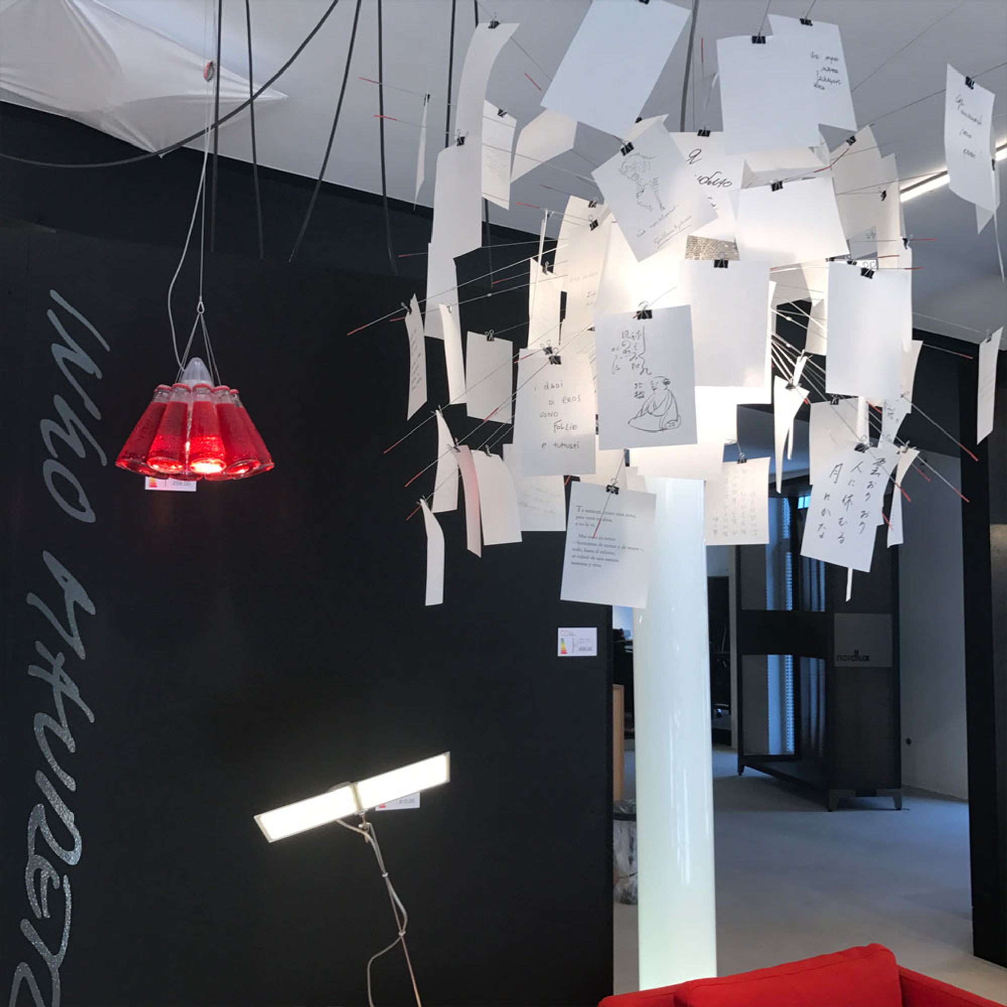 Lampada A Sospensione Ingo Maurer Campari Light, Design Raffaele Celentano, Trasparente - 5