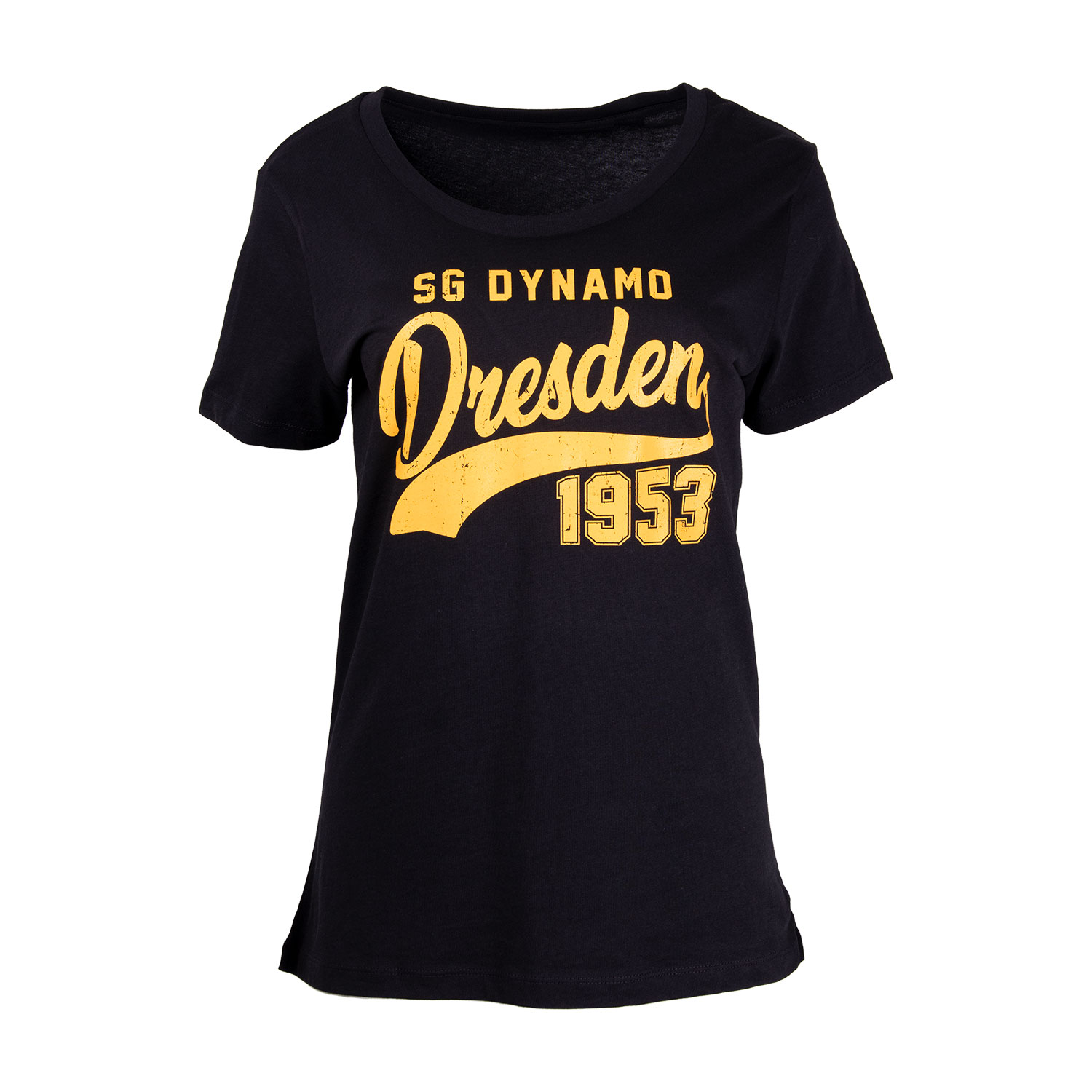 Damen-Shirt COLLEGE schwarz | SG Dynamo Dresden Fanshop