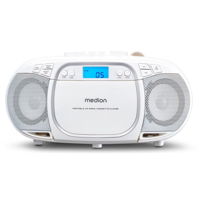 LIFE E66476 Boombox  (MD 44176) - Weiß