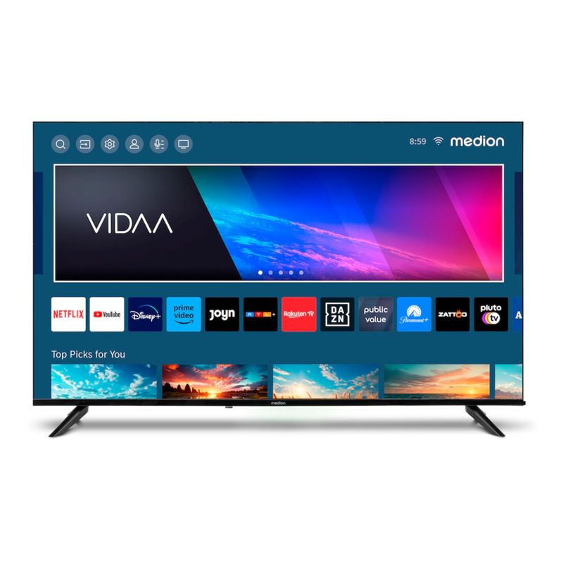 LIFE X15015 Ultra HD LCD Smart-TV (MD 31641)