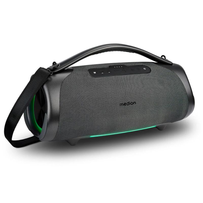 LIFE P61768 Tragbarer Bluetooth® Lautsprecher Anthrazit (MD 43768)