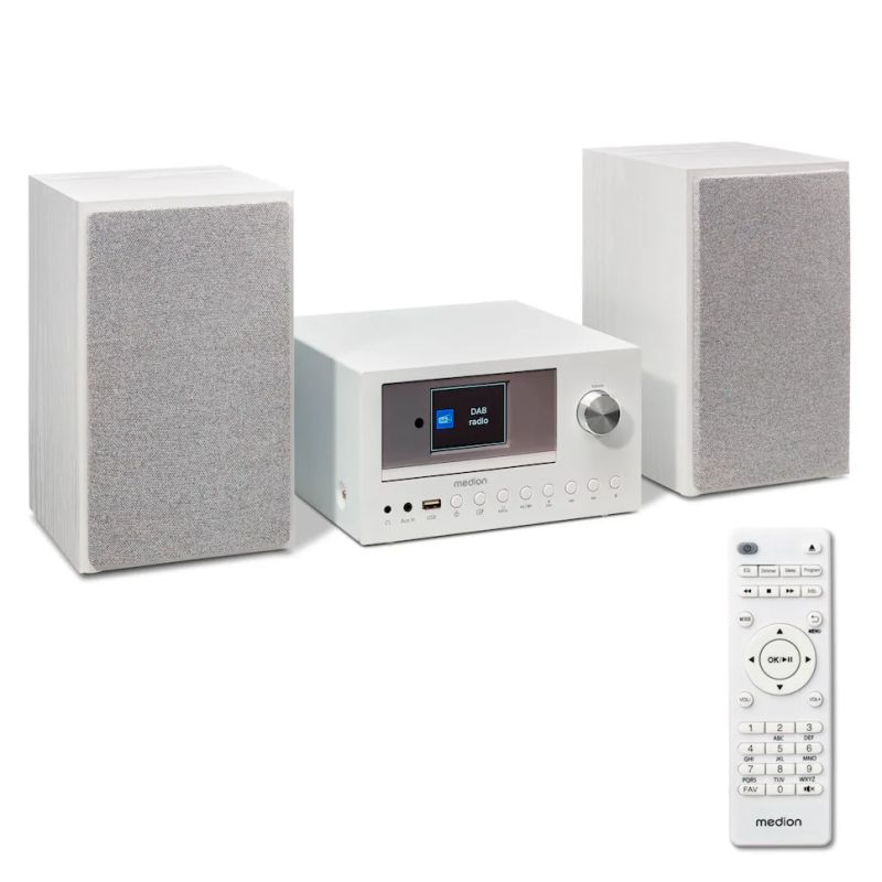 LIFE P85003 MICRO-AUDIO-SYSTEM (MD 85008) - weiß