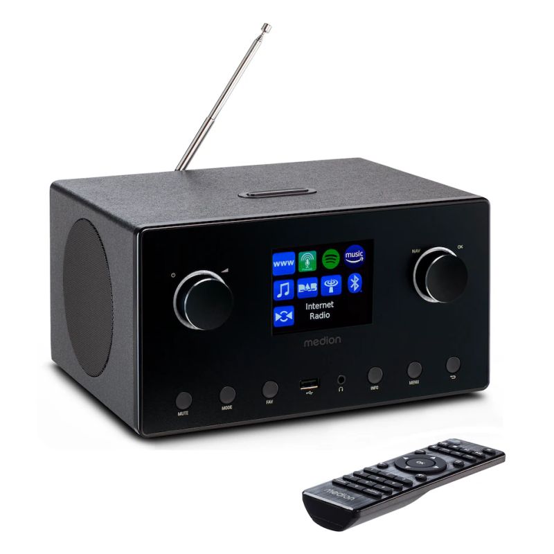 LIFE P85444 2.1 Internetradio (MD 89295) schwarz