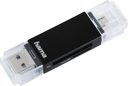 Hama Basic USB 2.0 OTG Kartenleser