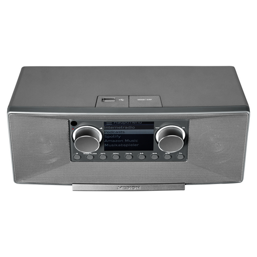 LIFE P85333 Stereo Internetradio- grau (MD 89289)