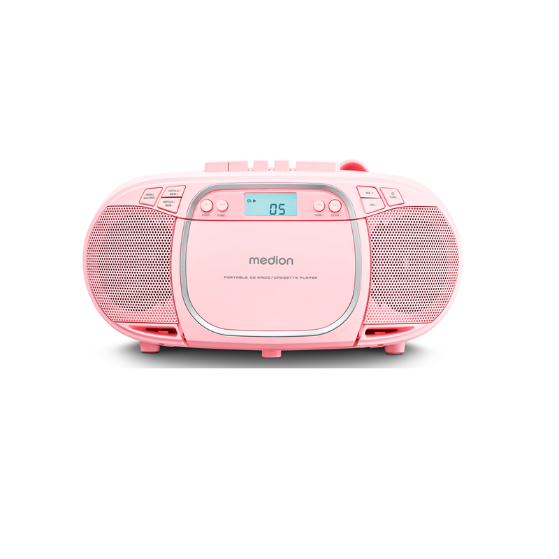 LIFE E66476 Boombox  (MD 44176) - Pink