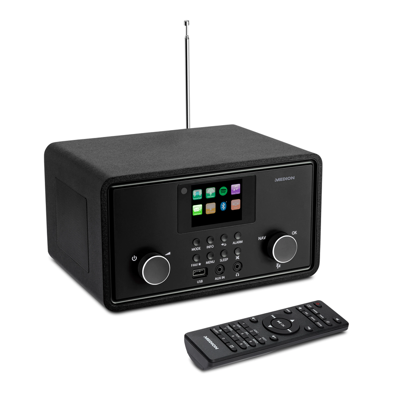 P85027 Stereo Internetradio (MD 88069) - schwarz