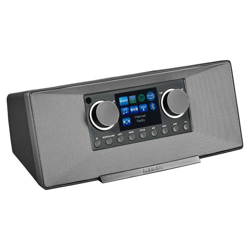 LIFE P85333 Stereo Internetradio- grau (MD 89289)