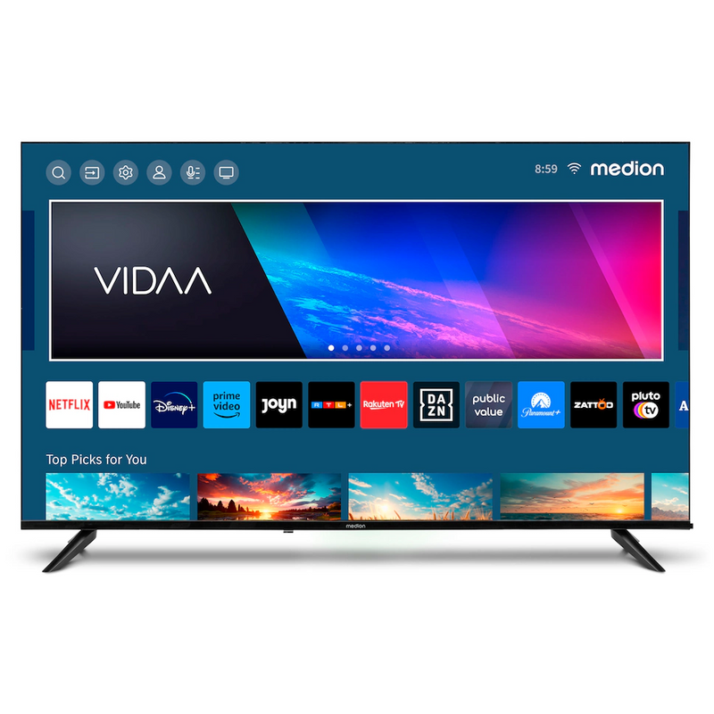 LIFE X14308 (MD 31640) ULTRA HD LCD SMART-TV