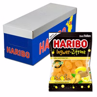 Haribo Ingwer-Zitrone, Fruchtgummi, 20 Beutel je 160g Haribo Ingwer-Zitrone, Fruchtgummi, 20 Beutel je 160g Bild 1