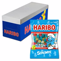 Haribo Schlümpfe, Fruchtgummi, 20 Beutel je 175g Haribo Schlümpfe, Fruchtgummi, 20 Beutel je 175g Bild 1