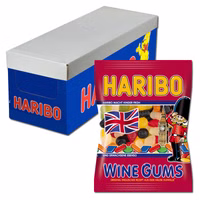 Haribo Wine Gums, englisches Weingummi, 22 Beutel je 175g Haribo Wine Gums, englisches Weingummi, 22 Beutel je 175g Bild 1