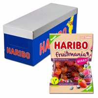 Haribo Fruitmania Berry, Fruchtgummi, 20 Beutel je 160g Haribo Fruitmania Berry, Fruchtgummi, 20 Beutel je 160g Bild 1