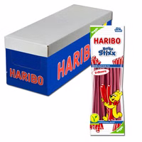 Haribo Balla Stixx Erdbeere, Fruchtgummi, 15 Beutel je 200g Haribo Balla Stixx Erdbeere, Fruchtgummi, 15 Beutel je 200g Bild 1