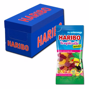 Haribo Tropifrutti 75g Taschenpackung 14 Beutel Bild 1