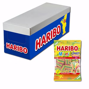 Haribo Miami sauer, Fruchtgummi, 22 Beutel je 85g Bild 1