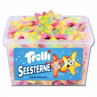 Trolli Seesterne, Schaumzucker, 75 Stück Trolli Seesterne, Schaumzucker, 75 Stück Bild 1