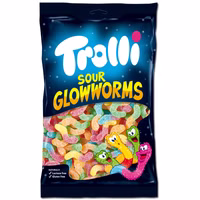 Trolli Glühwürmchen, Fruchtgummi, sauer, 1 kg Beutel Trolli Glühwürmchen, Fruchtgummi, sauer, 1 kg Beutel Bild 1