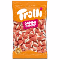 Trolli Schaumerdbeeren, Schaumzucker, 1 kg Beutel Trolli Schaumerdbeeren, Schaumzucker, 1 kg Beutel Bild 1