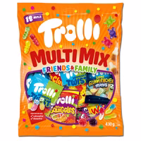 Trolli Multi Mix, Fruchtgummi, Schaumzucker, 430g Beutel Trolli Multi Mix, Fruchtgummi, Schaumzucker, 430g Beutel Bild 1