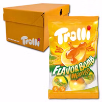 Trolli Flavor Bomb Mango, Fruchtgummi, 21 Beutel je 4 Stück Trolli Flavor Bomb Mango, Fruchtgummi, 21 Beutel je 4 Stück Bild 1