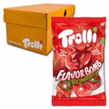 Trolli Flavor Bomb Strawberry, Fruchtgummi, 21 Beutel je 4 Stück Bild 1