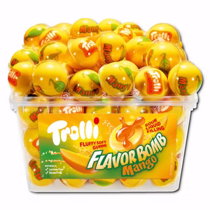 Trolli Flavor Bomb Mango, Fruchtgummi, 60 Stück Bild 1