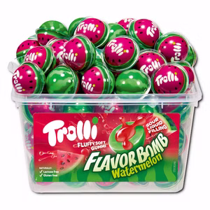 Trolli Flavor Bomb Watermelon, Fruchtgummi, 60 Stück Bild 1