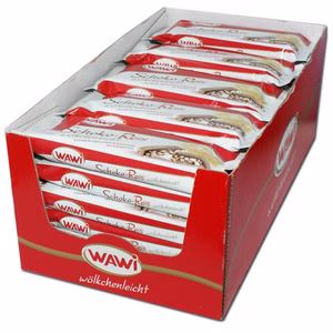 Wawi Schoko-Reis, Puffreis, Schokolade 30 Riegel Wawi Schoko-Reis, Puffreis, Schokolade 30 Riegel Bild 1