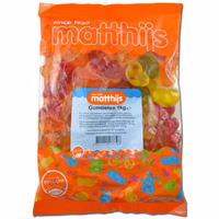 Matthijs Gomtieten, Fruchtgummi Brüste, 1 kg Beutel Matthijs Gomtieten, Fruchtgummi Brüste, 1 kg Beutel Bild 1