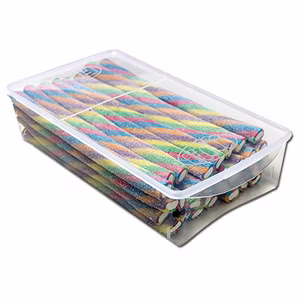 Fini Jumbo Tornado XXL sauer, Fruchtgummi-Stange gefüllt, 30 Stück Bild 1